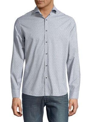 Black Brown Slim-fit Gingham Shirt