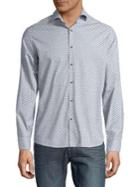 Black Brown Slim-fit Gingham Shirt