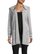 Bench. Open-front Hooded Cardigan