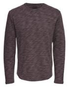 Only And Sons Heathered Crewneck Sweatshirt