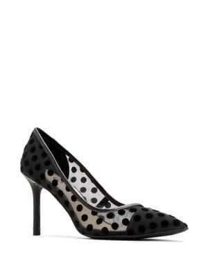 Katy Perry Sissy Polka Dot Mesh Pumps