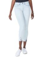 Nydj Ami Twisted Ankle Skinny Jeans