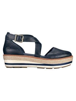 Timberland Emerson Point Leather Platform Sandals
