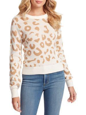 Jessica Simpson Perry Printed Sweater