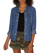 Sanctuary Lightweight Button Up Denim Jacket