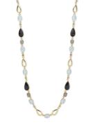 Anne Klein Mother-of-pearl & Cubic Zarconia Necklace