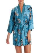 In Bloom Velvet Floral Visionary Belted Wrap