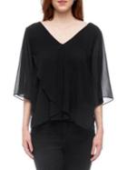 B Collection By Bobeau Bria Mixed-media Top