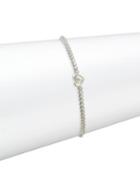 Swarovski Subtle Heart Crystal Charm Bracelet