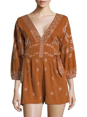 Free People Azalia V-neck Romper