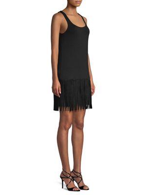 Bailey 44 Dead Or Alive Fringe Mini Dress