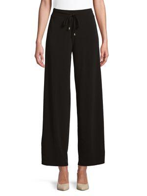 Jones New York Drawstring Wide-leg Pants