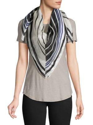 Bcbgmaxazria Square-print Silk Scarf