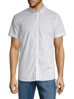 Calvin Klein Jeans Modern-fit Micro-dot Shirt