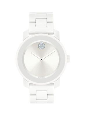 Movado Bold Ceramic Swiss Quartz Watch