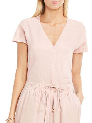 Vince Camuto Linen Wide-leg Pants