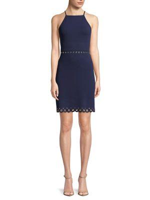 Michael Michael Kors Scallop-hem Sheath Dress