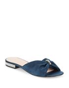 Kate Spade New York Fenton Blust Satin Slide Sandals