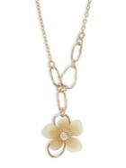 Design Lab Lord & Taylor Crystal Flower Pendant Necklace