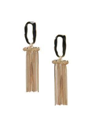 Mango Glasgow Multiple Chain Earrings