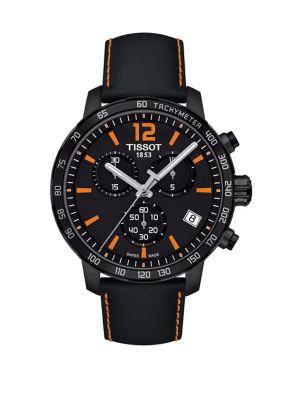 Tissot T-sport Quickster Stainless Steel Chronograph Watch