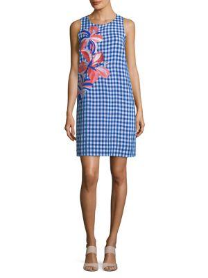 Tommy Bahama Gabriella Gingham Linen Dress