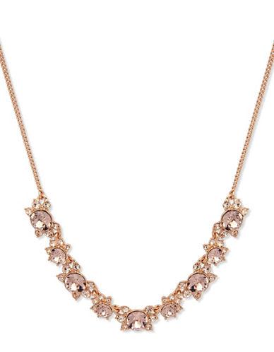 Givenchy Rose Goldplated Frontal Necklace