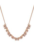 Givenchy Rose Goldplated Frontal Necklace