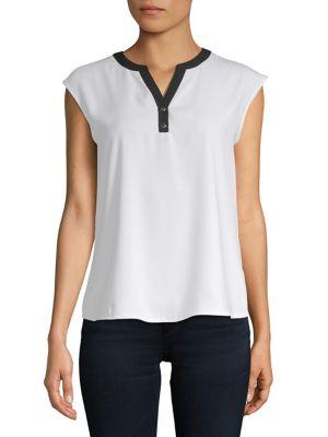 Calvin Klein Cap-sleeve Top