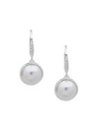 Anne Klein Faux-pearl Drop Earrings