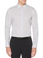 Perry Ellis Regular-fit Animal-print Button-down Shirt