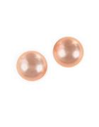 Effy 9mm Pink Pearl And 14k Yellow Gold Stud Earrings