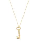 Robert Lee Morris Soho Goldtone Key Necklace