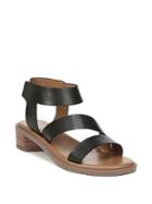 Franco Sarto Landry Leather City Ankle-strap Sandals