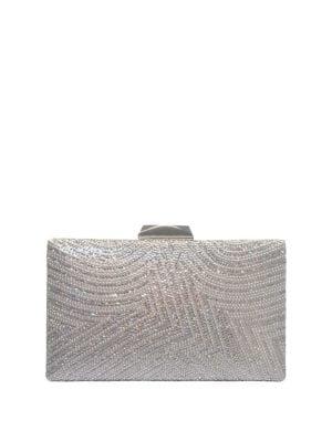 Sasha Metal Box Embellished Convertible Clutch