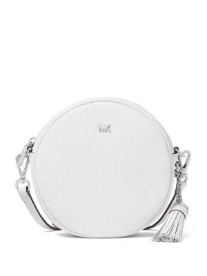 Michael Michael Kors Crossbody Leather Canteen Bag