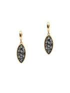 Sole Society Goldtone And Crystal Drop Earrings