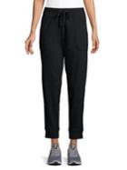 Lord & Taylor Cropped Cotton Jogger Pants