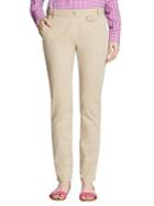 Brooks Brothers Red Fleece High-rise Stretch-cotton Pants