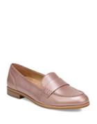 Naturalizer Veronica Metallic Leather Loafers