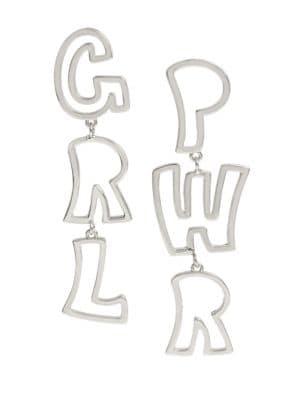 Bcbgeneration Affirmation Silvertone Mismatch Drop Earrings