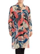 Vince Camuto Plus Printed Long Tunic