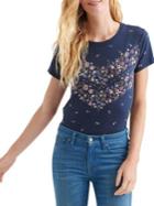 Lucky Brand Floral Printed Tee