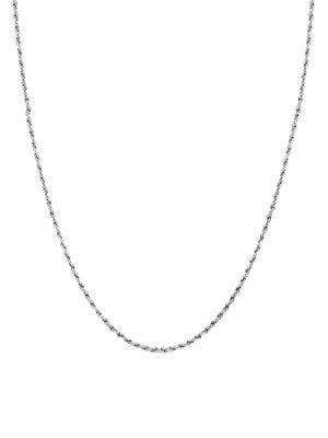 Lord & Taylor Snake Sterling Silver Chain Necklace