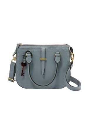 Fossil Mini Ryder Leather Satchel