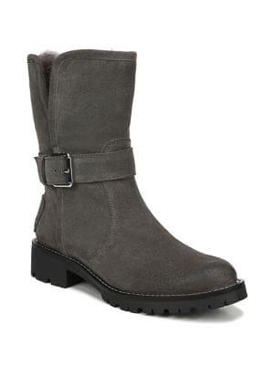 Sam Edelman Jeanie Faux-fur Lined Weatherproof Suede Boots