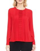 Vince Camuto Pintuck Front Top
