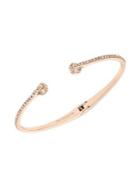 Givenchy Rose Goldtone & Crystal Pave Cuff Bracelet
