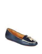 Jack Rogers Terra Contrasting Leather Moccasins