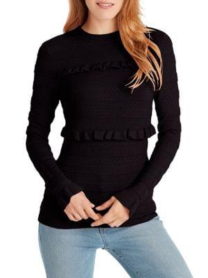 Ella Moss Long-sleeve Ruffle Top